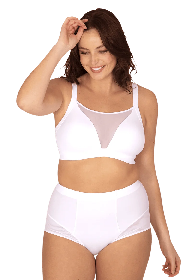 Culotte taille haute Well Allure - Blanc