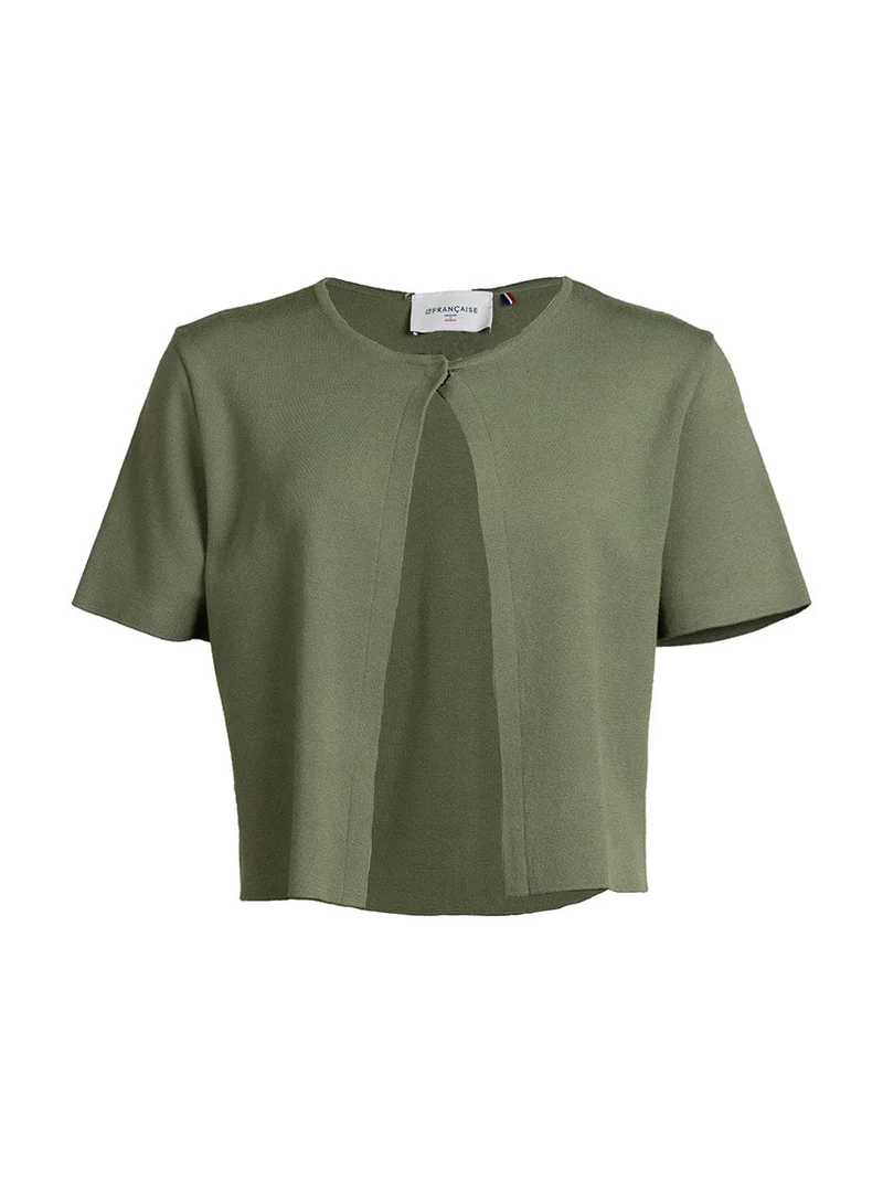 Cardigan manches courtes maille jersey Diane