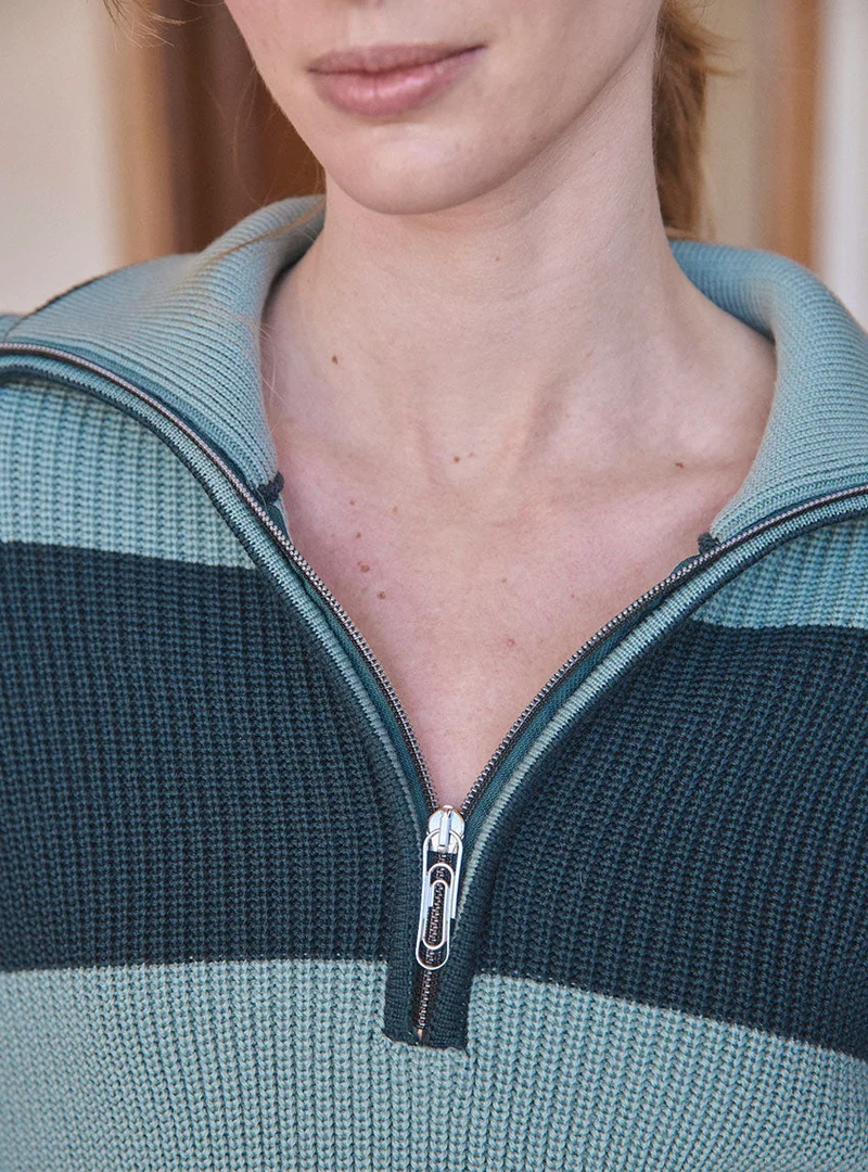 Pull camioneur marinière Claudia