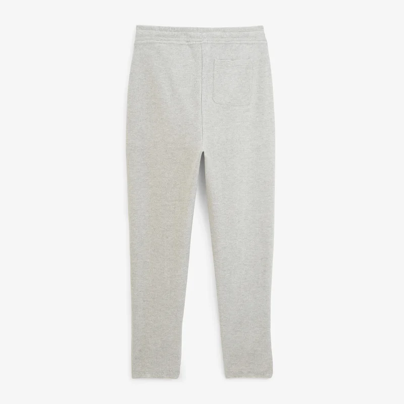 Jogging 100% coton French Rib gris chiné Paolo