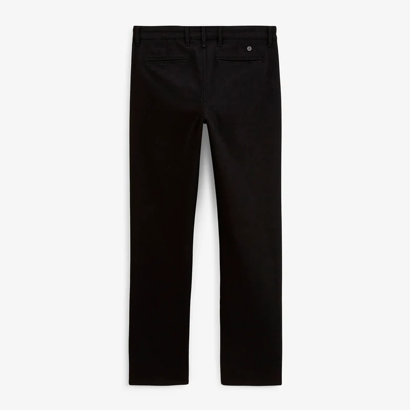 Pantalon coupe confort coton stretch noir 702