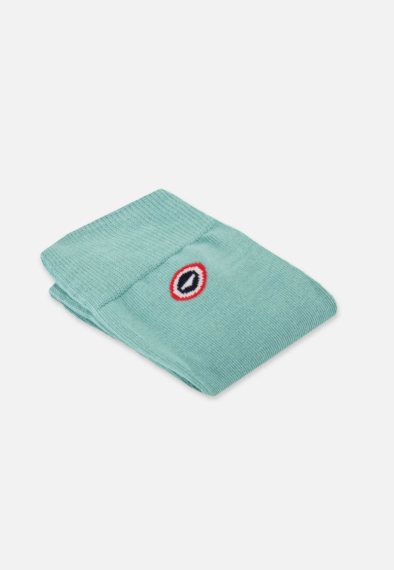 Chaussettes mi-hautes unies vert - Robuste Vert Azur