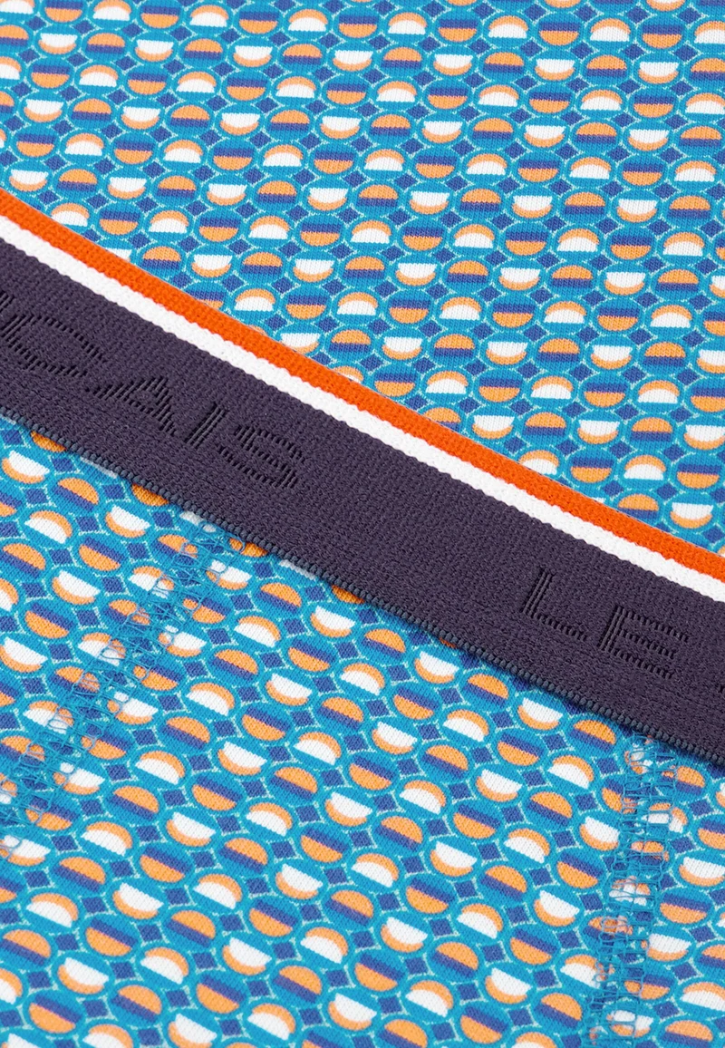 Slip vert à motif cercle en coton - Terrible Cercle Vert Azur