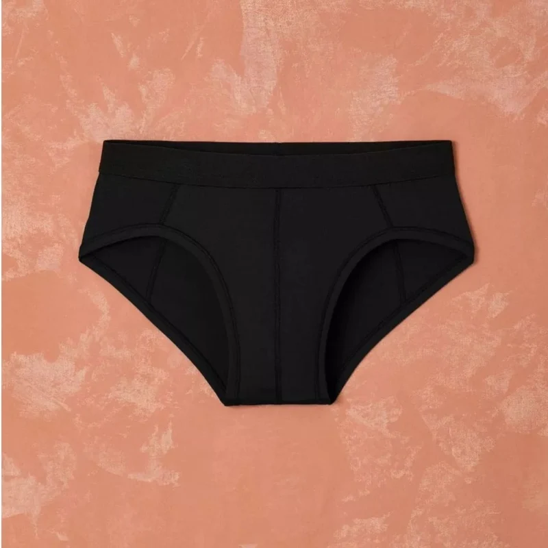 Slip homme coton modal Noir