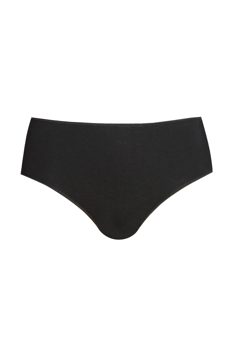 Lot de 3 Slips - Trio Imprimé Floral - Noir / imprimé nacre