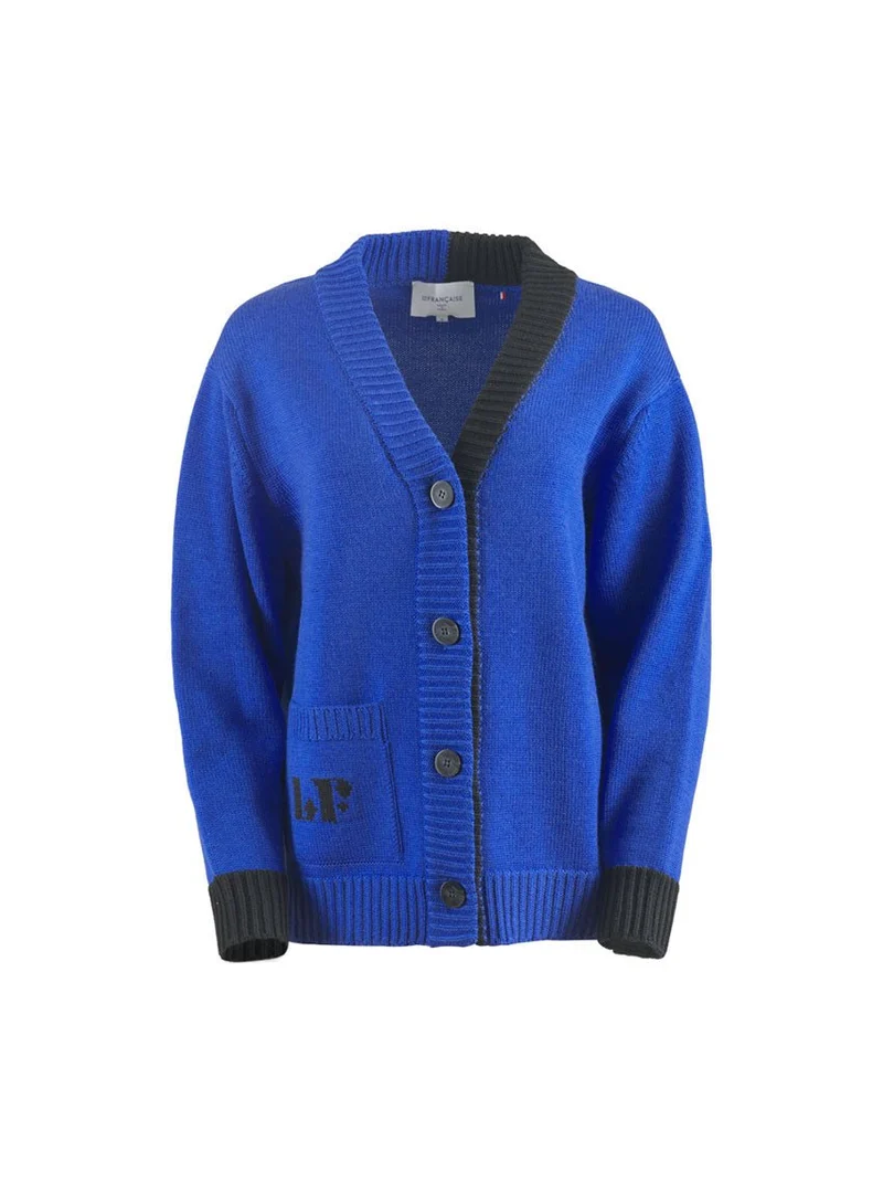 Veste gilet bleu Bernadette