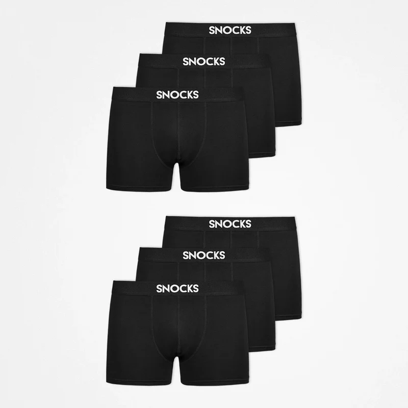 Premium Boxershorts aus Bambus | Schwarz