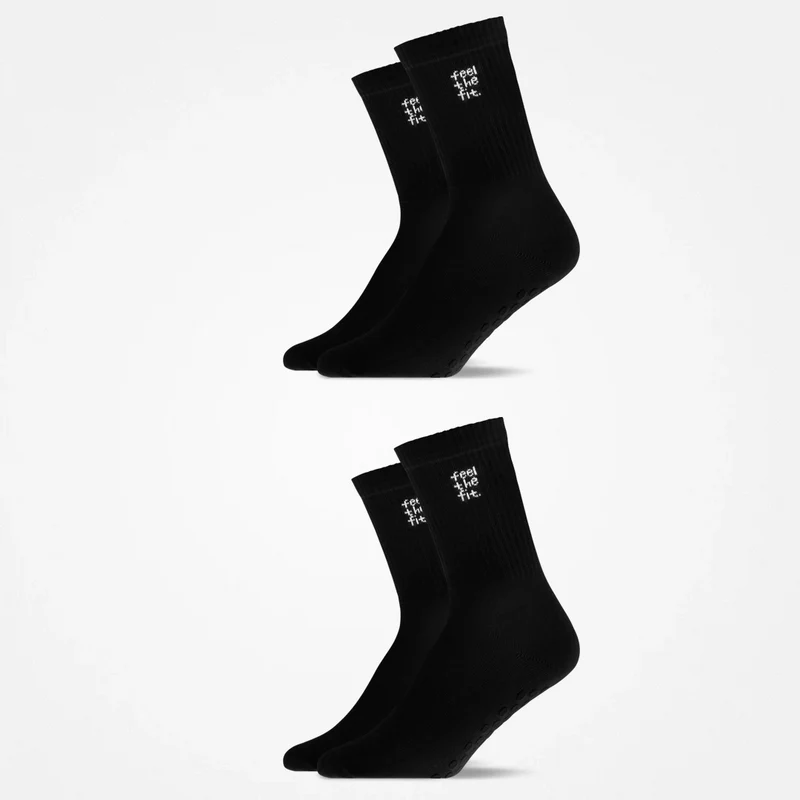 Pilates Socken | Schwarz