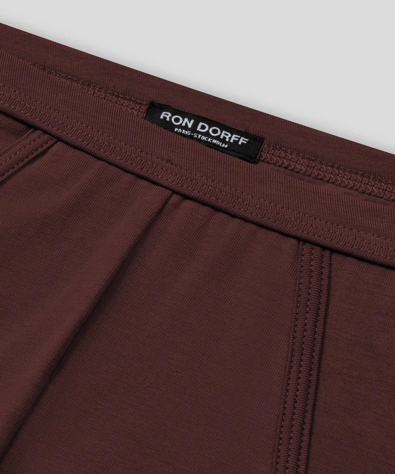 Y-Front Briefs: Bordeaux