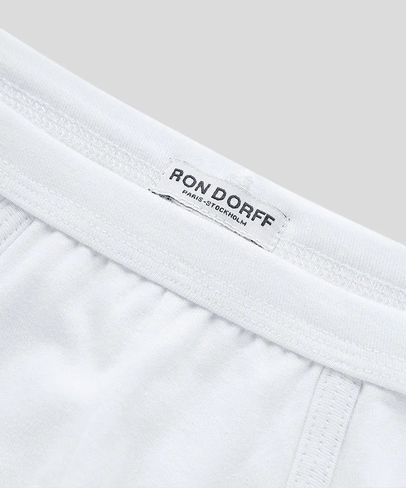 Slim Y-Front Briefs: White
