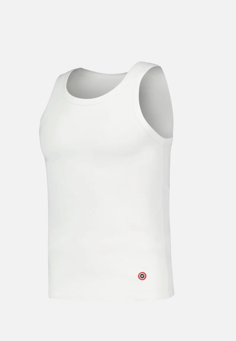 Débardeur homme blanc en coton - Fulminant Blanc
