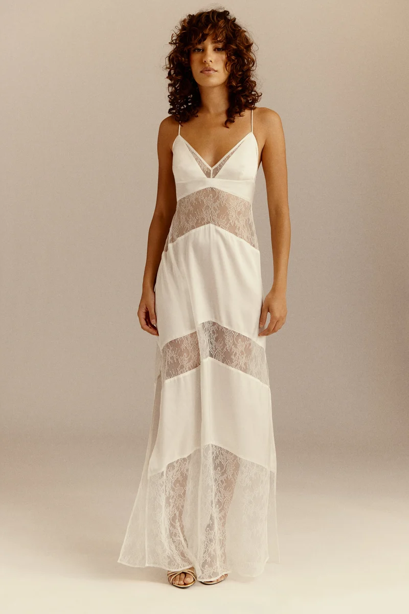 ROBE DARK SULLY BLANC