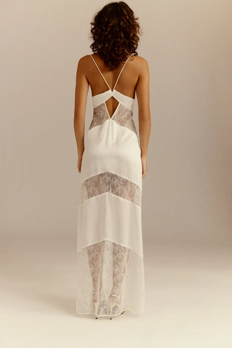 ROBE DARK SULLY BLANC
