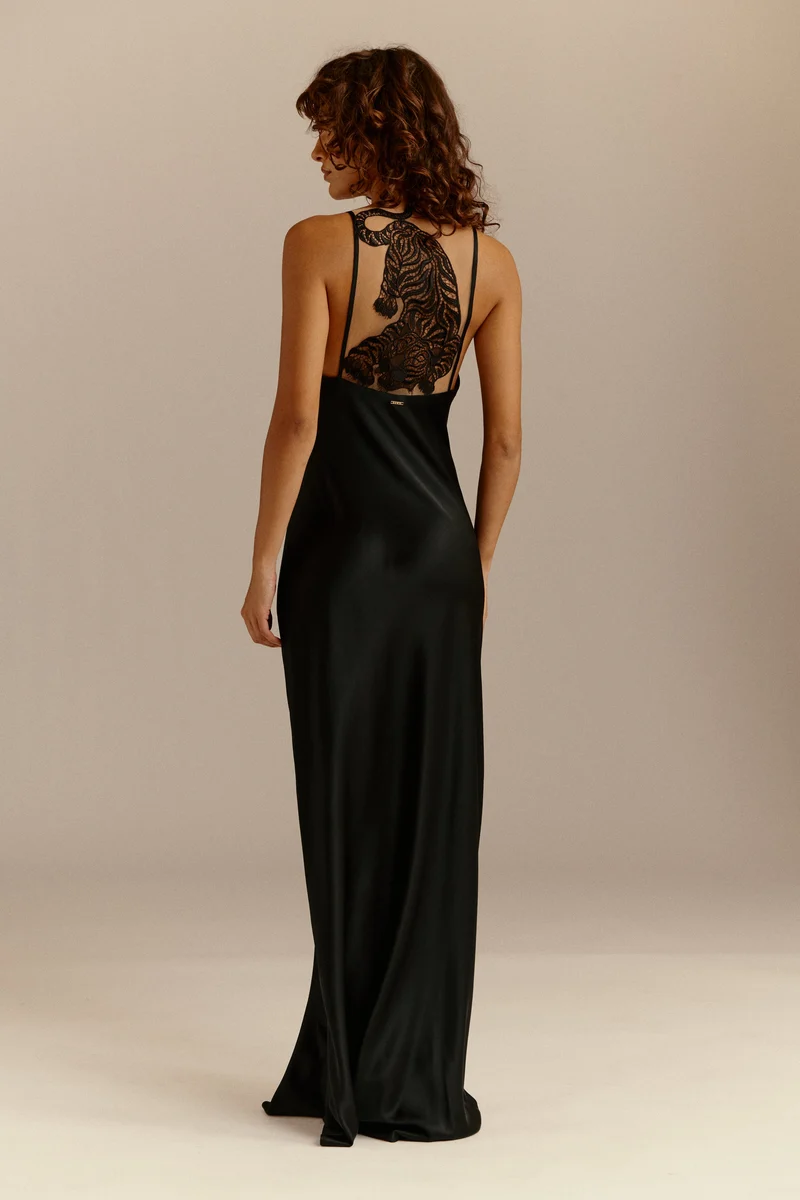 ROBE CASPIAN NOIR