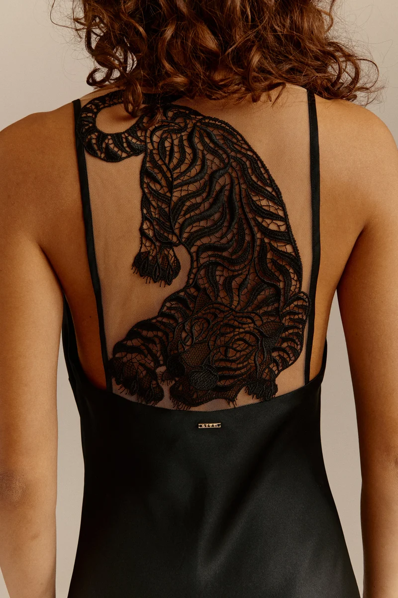 ROBE CASPIAN NOIR