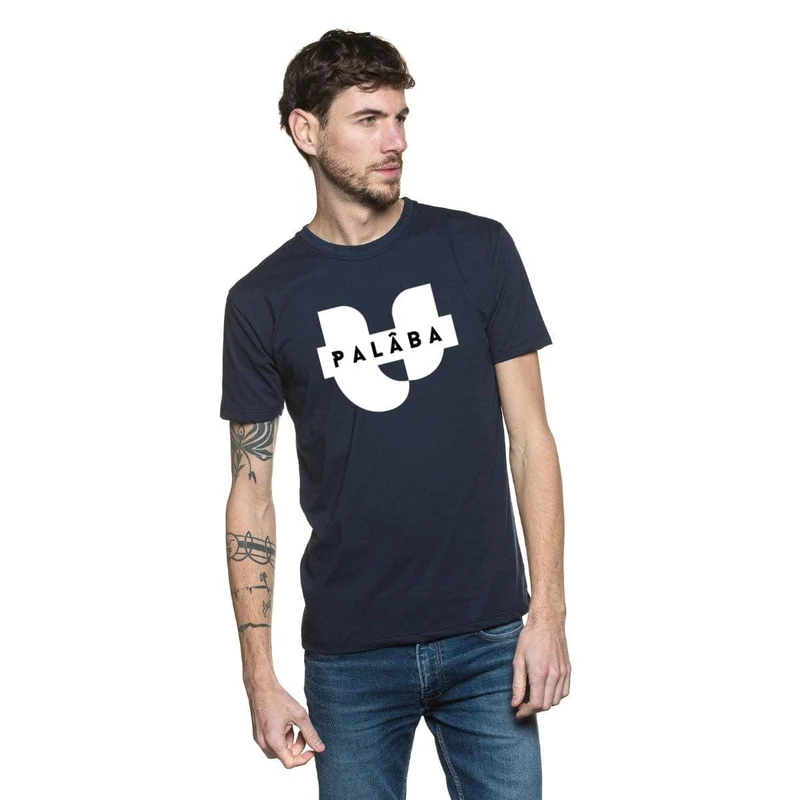 T-shirt Homme bleu marine - La Signature