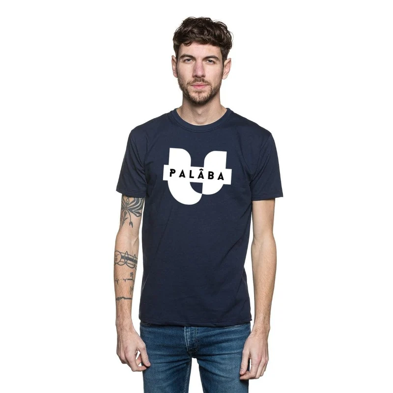 T-shirt Homme bleu marine - La Signature