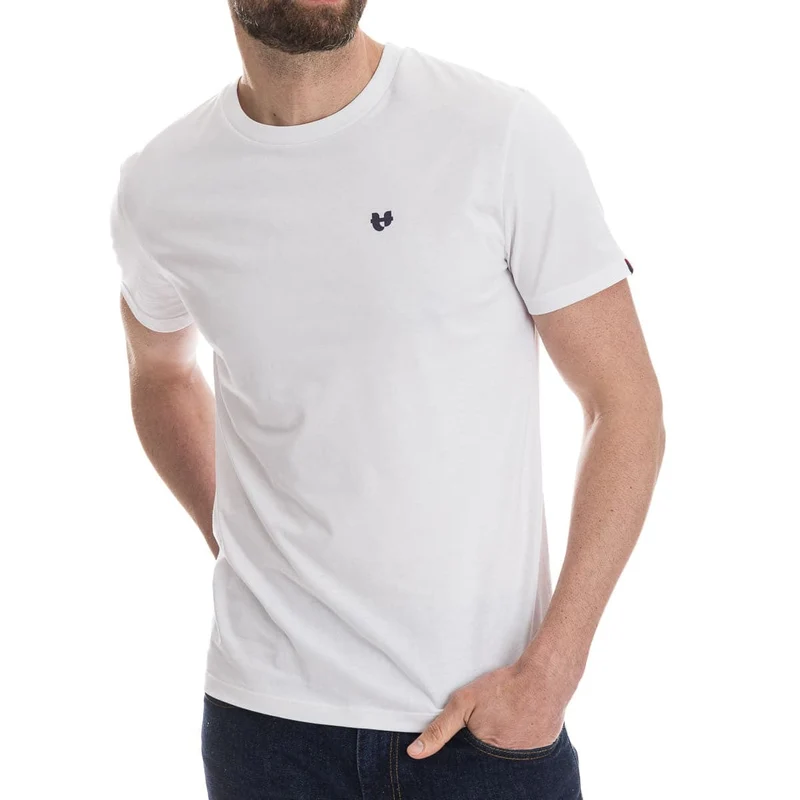 T-shirt Homme Blanc - Cœur