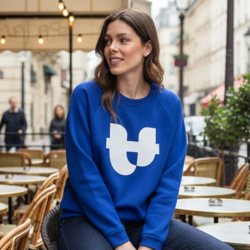 Sweat bleu électrique - La Griffe