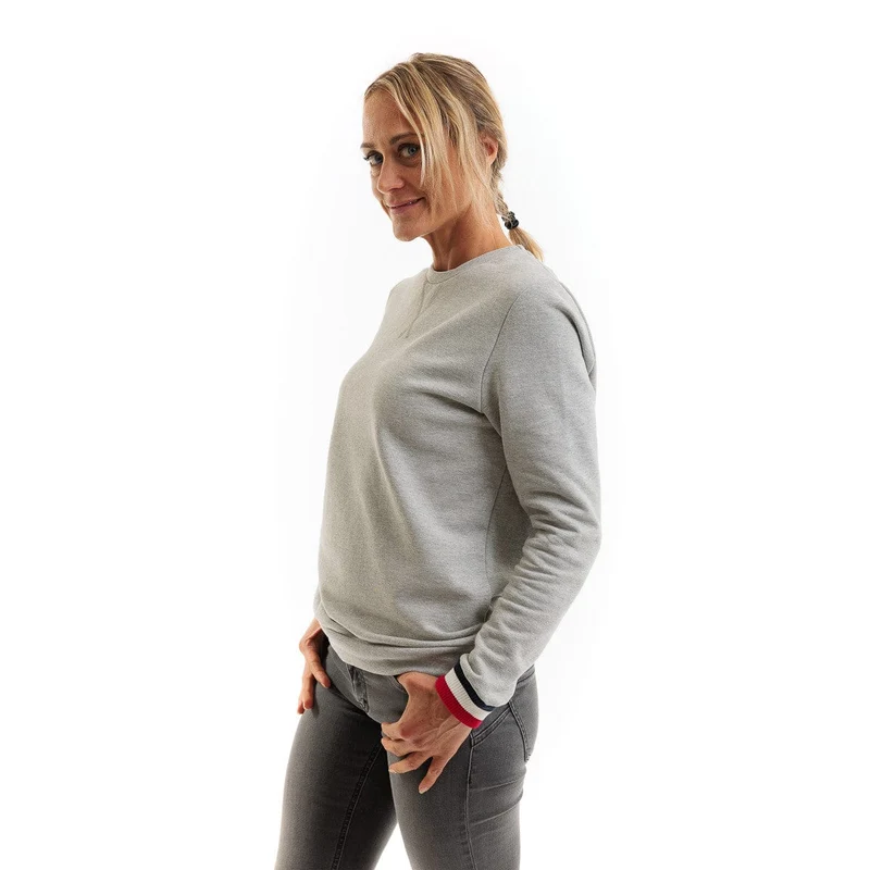 Sweat français femme gris