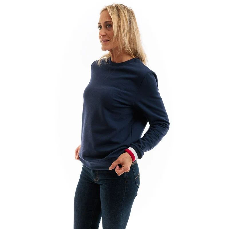 Sweat français femme bleu marine