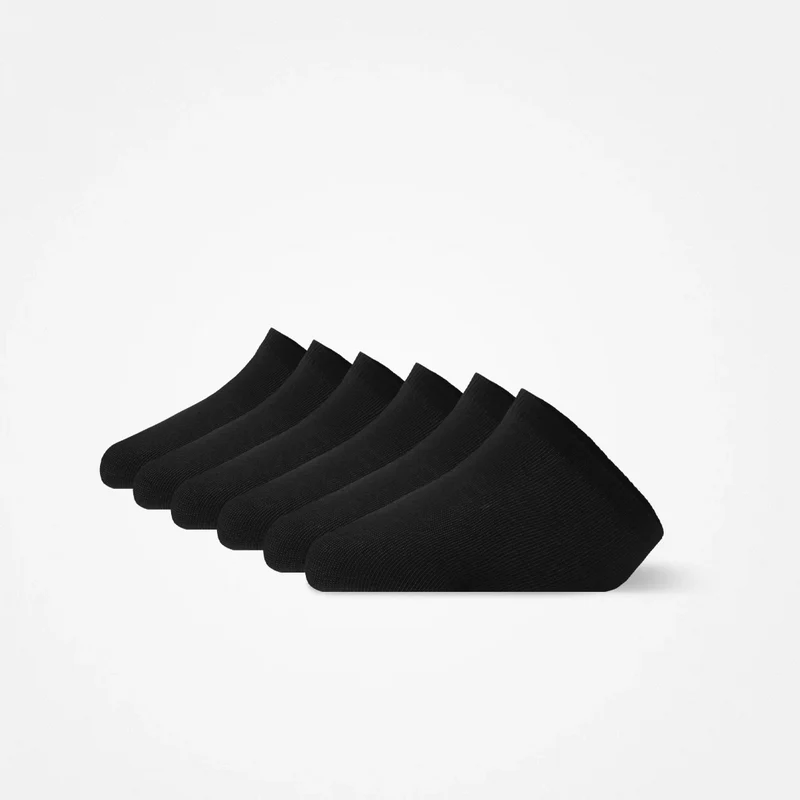 Vorfuß Socken | Schwarz