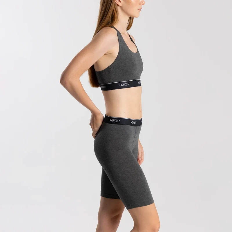 Biker Pad Liner Charcoal Heather 2.0