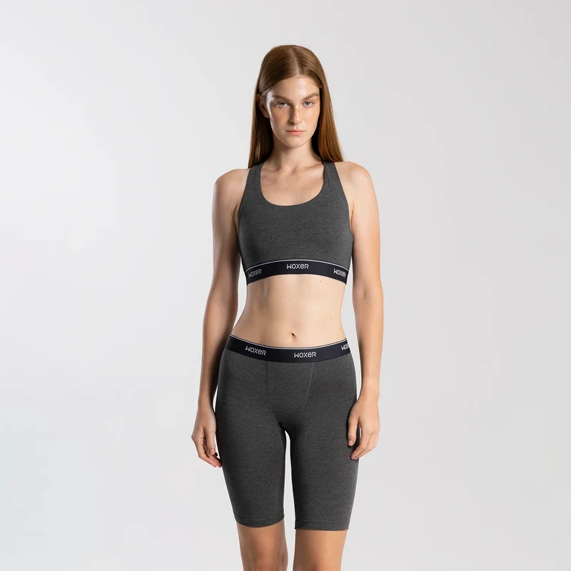 Biker Pad Liner Charcoal Heather 2.0