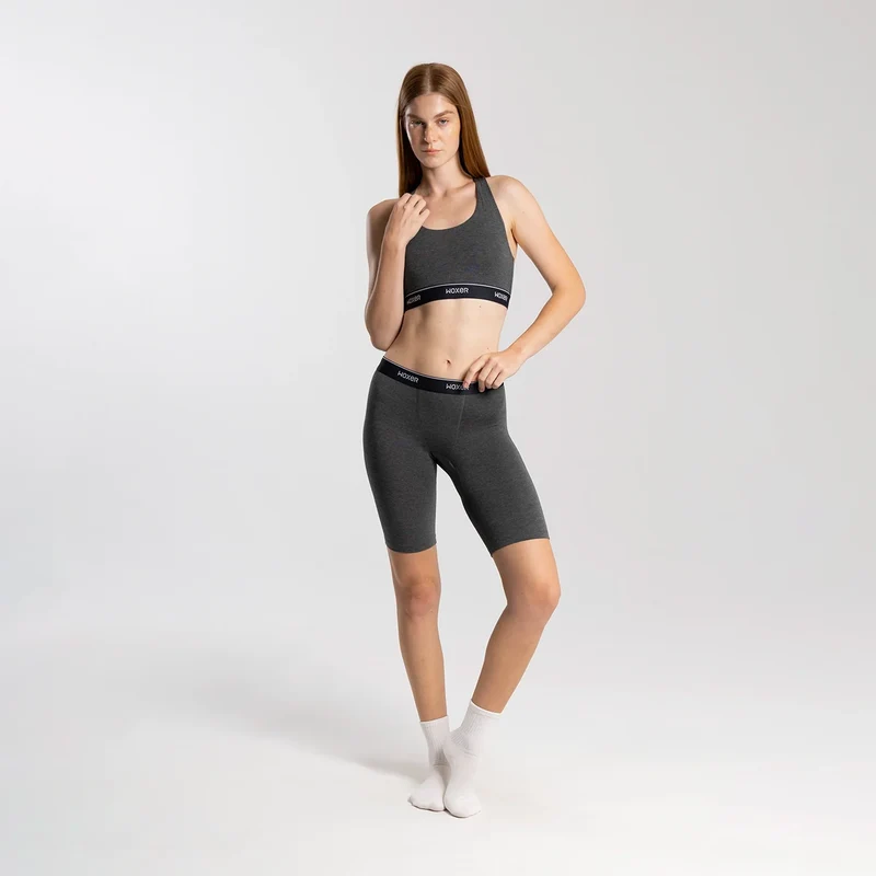 Biker Pad Liner Charcoal Heather 2.0