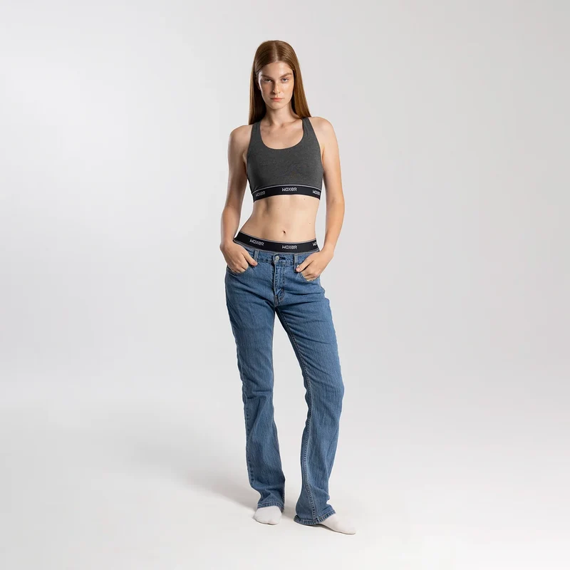 Biker Pad Liner Charcoal Heather 2.0