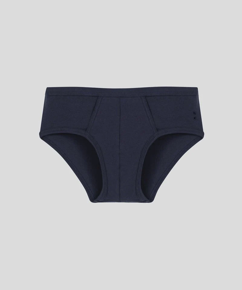 Y-Front Briefs: Navy
