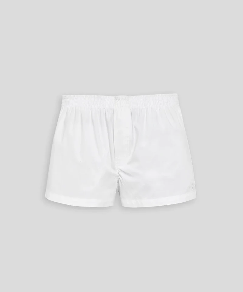 Boxer Shorts: White
