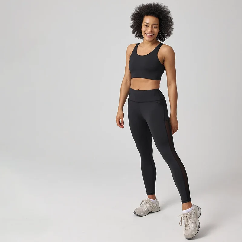 Sport-BH Mesh | Schwarz