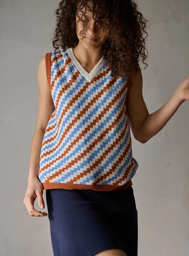 Pull sans manche Betty