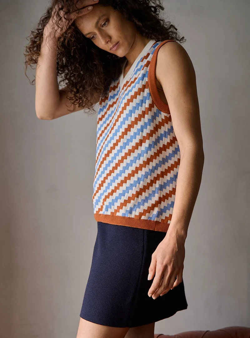 Pull sans manche Betty