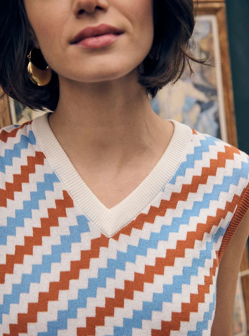 Pull sans manche Betty