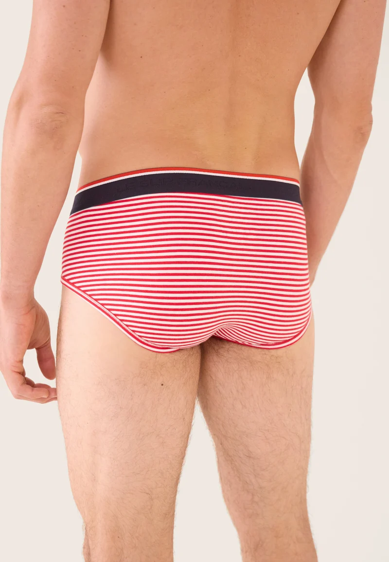 Slip marinière rouge en coton - Terrible Mariniere Rouge