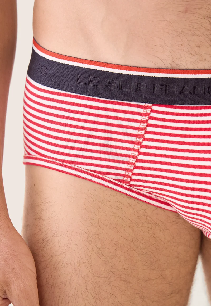 Slip marinière rouge en coton - Terrible Mariniere Rouge