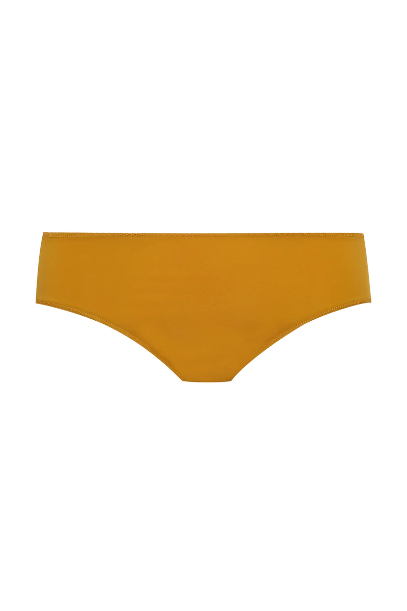 Lot de 3 Slips - Trio Essentiel Micro - Noir / soie / ocre