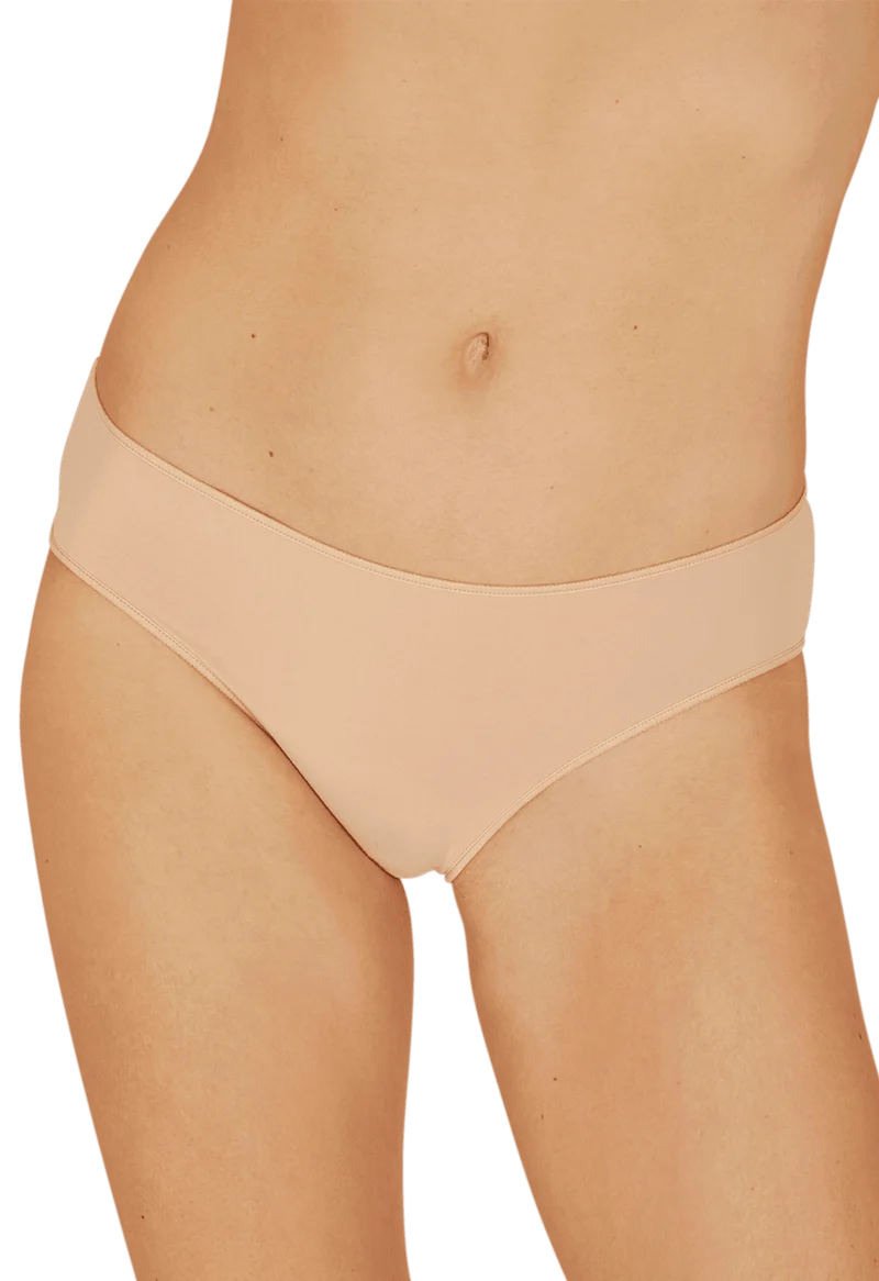 Lot de 3 Slips - Trio Essentiel Micro - Nude / noir / blanc