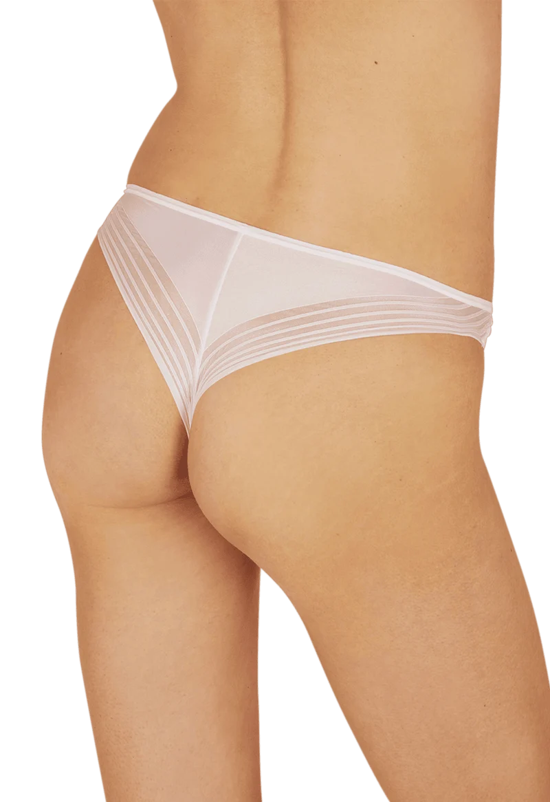 Tanga Invisible - Blanc