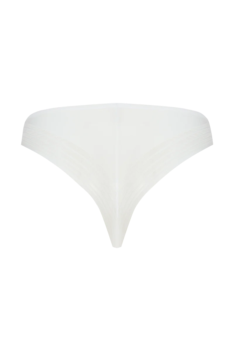 Tanga Invisible - Blanc