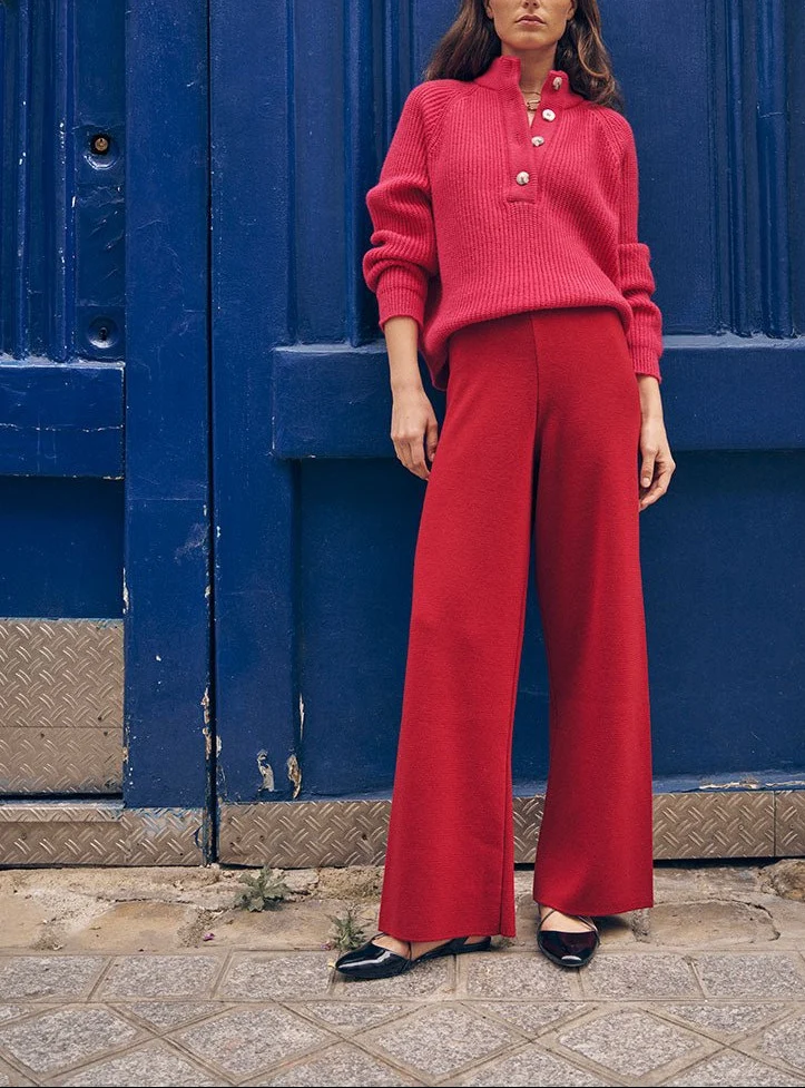 Pantalon en maille fluide Alexia