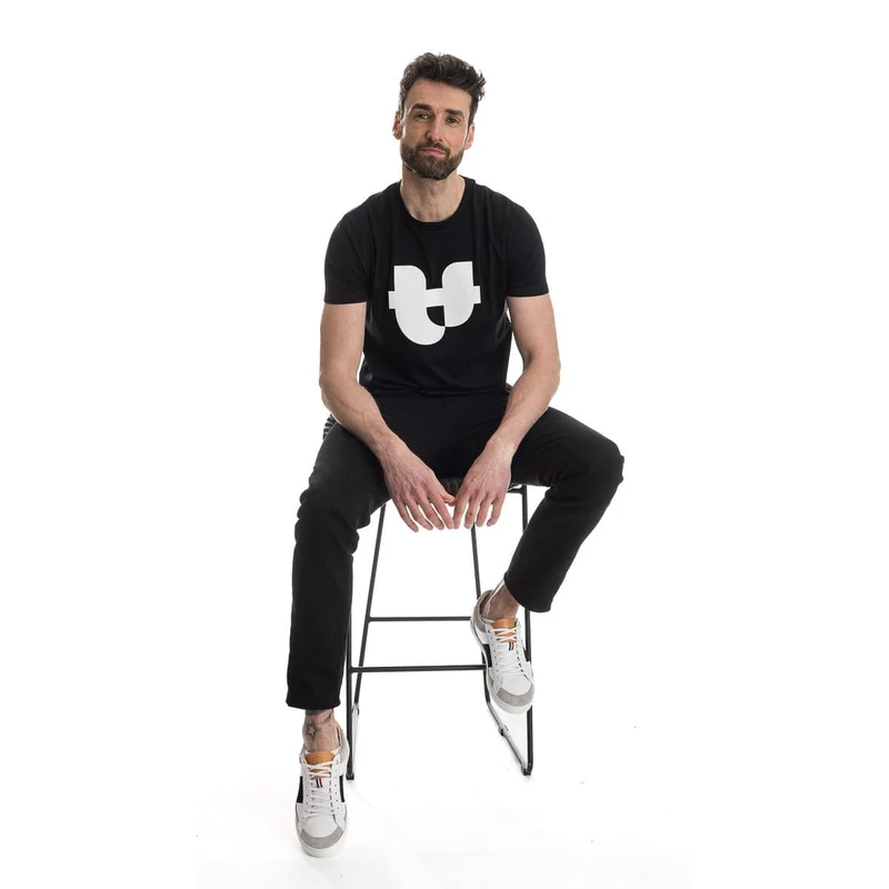 T-shirt noir homme la GRIFFE PALÂBA
