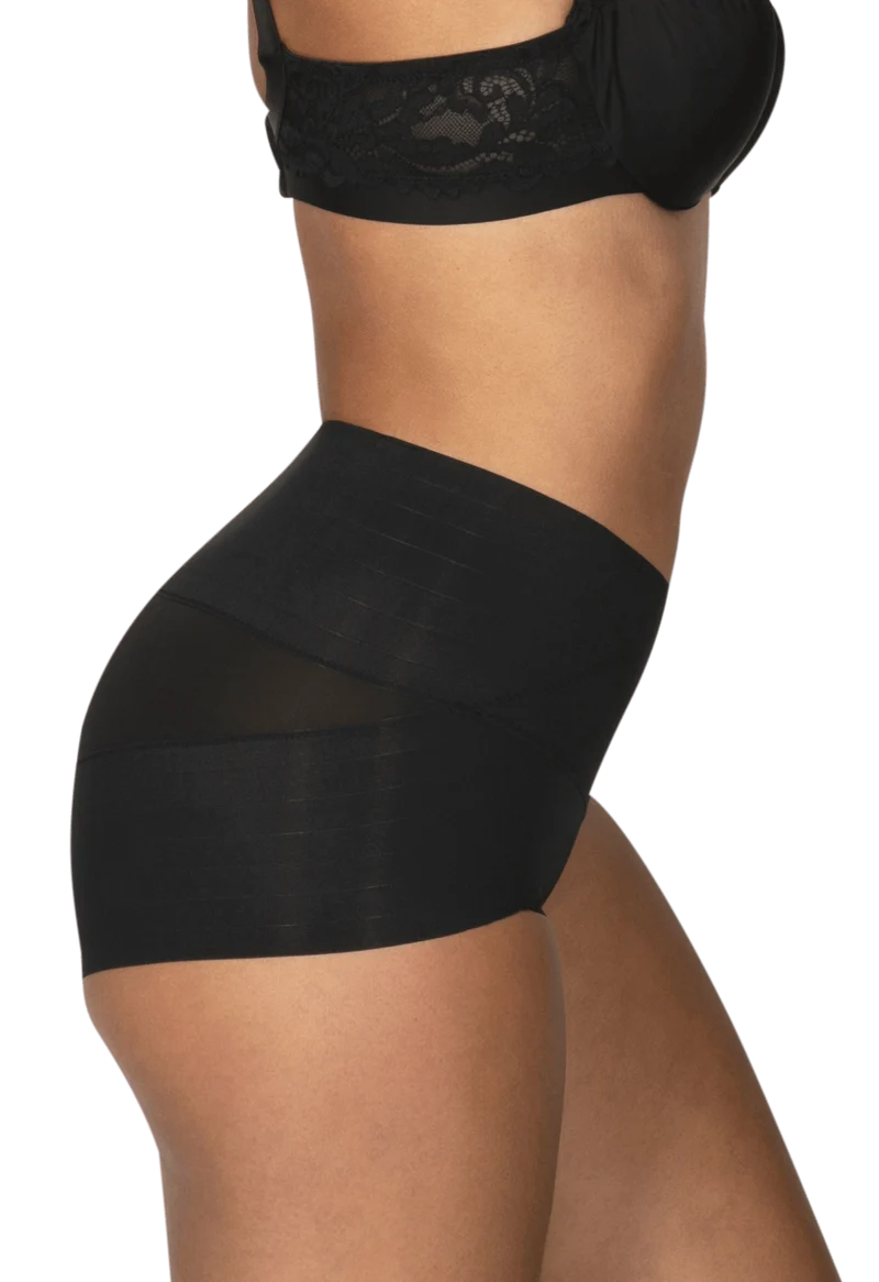 Culotte Galbe 360 en microfibre Invisi Galbe - Noir
