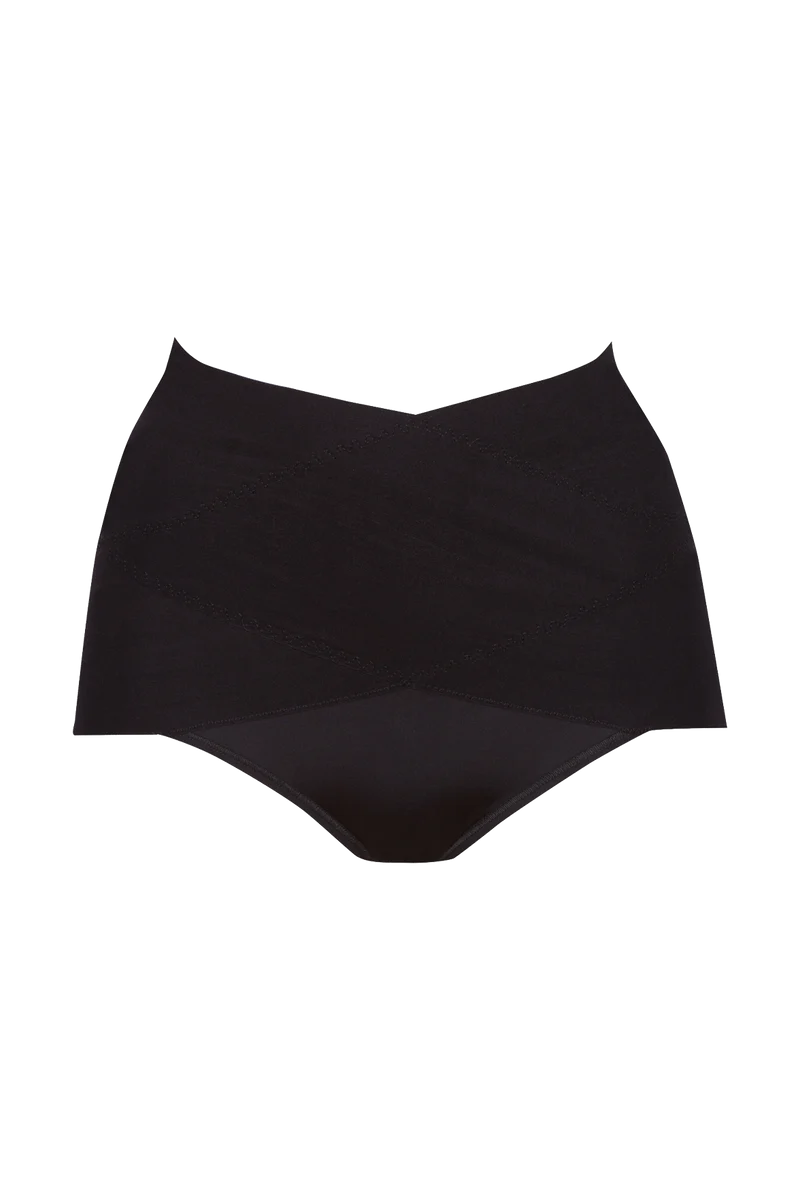 Culotte Galbe 360 en microfibre Invisi Galbe - Noir