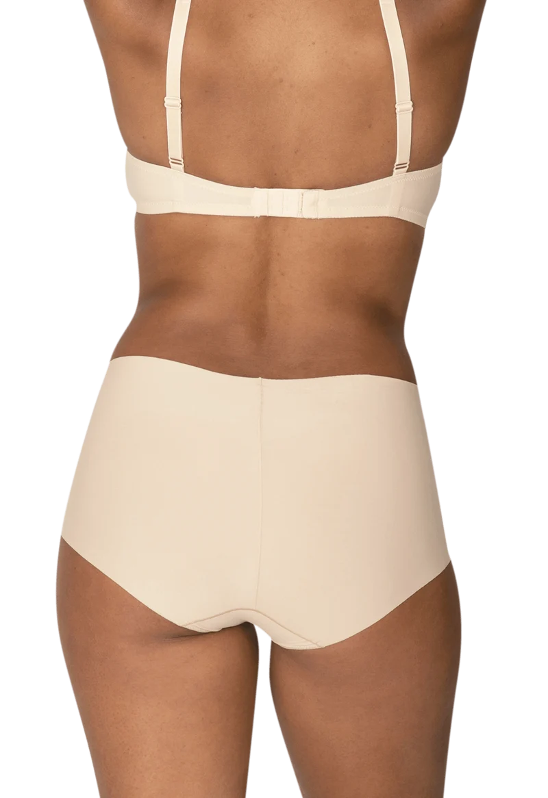 Culotte Haute Microfibre Invisi Galbe - Nude Blush