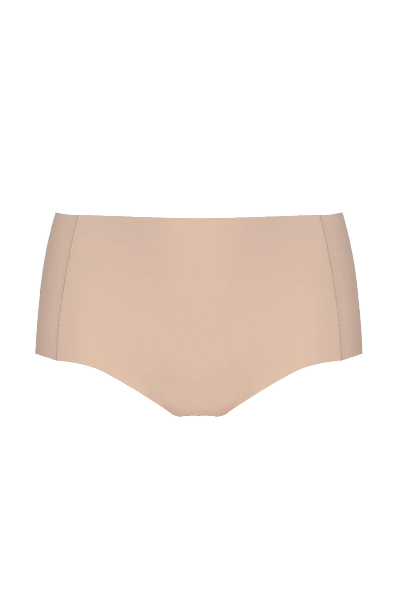 Culotte Haute Microfibre Invisi Galbe - Nude Blush