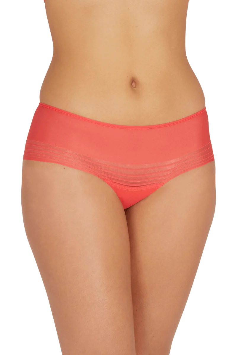 Slip Brésilien Invisible - Corail
