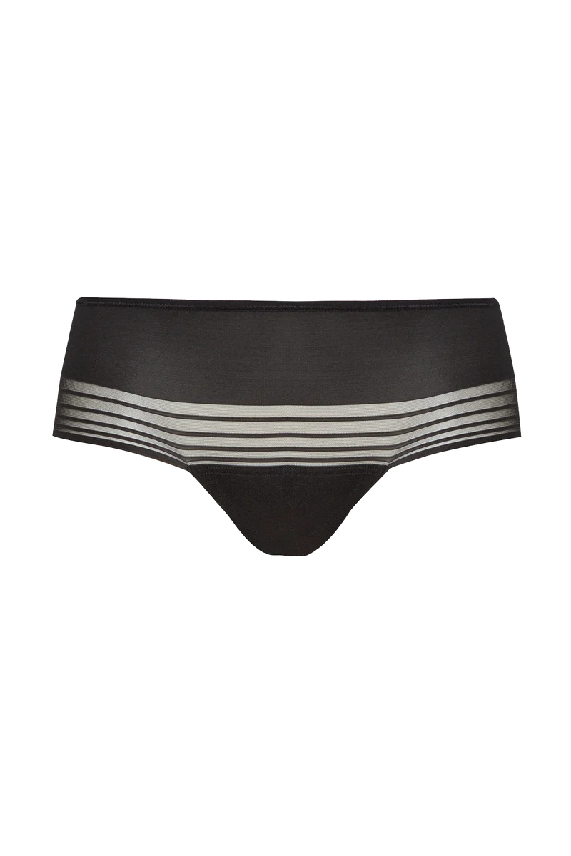 Slip Brésilien Invisible - Noir